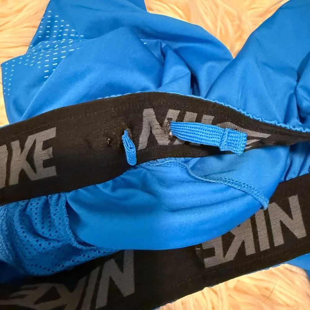 Nike athletic shorts boys L